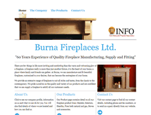 Tablet Screenshot of burnafireplaces.ie